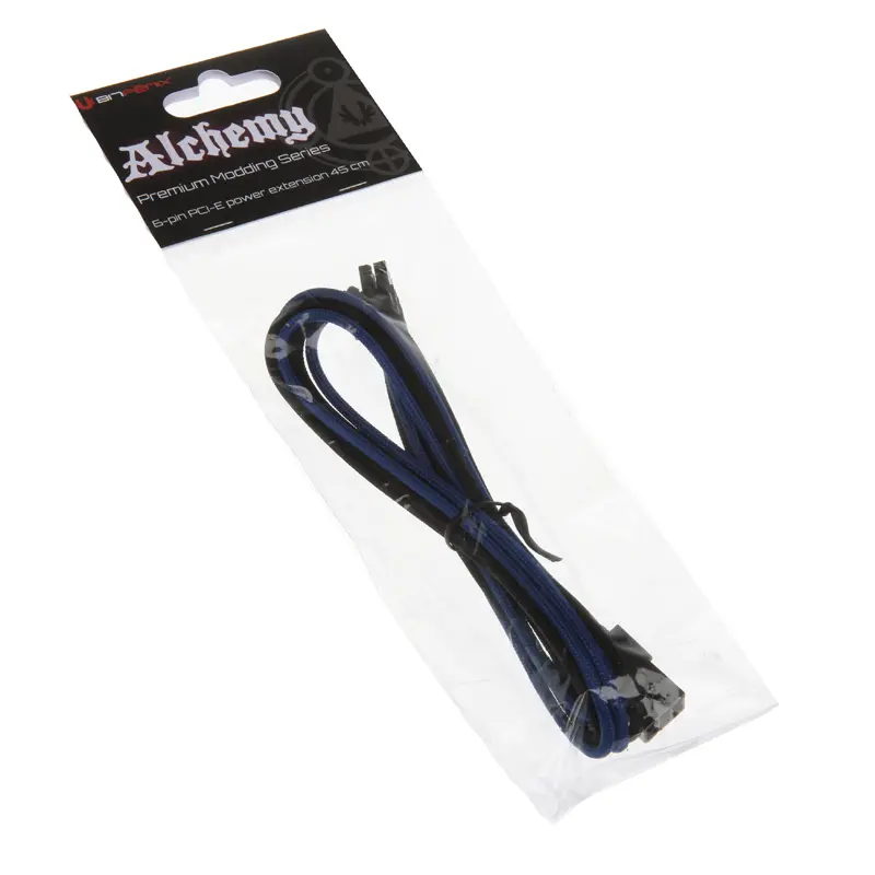 BitFenix Prolunga 6-Pin 45cm - sleeved Nero/Blu - immagine 3
