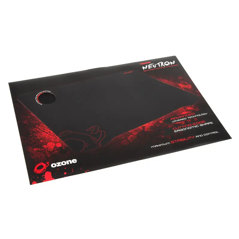 Ozone Neutron Gaming Mousepad Semi-Rigido - Nero - immagine 7