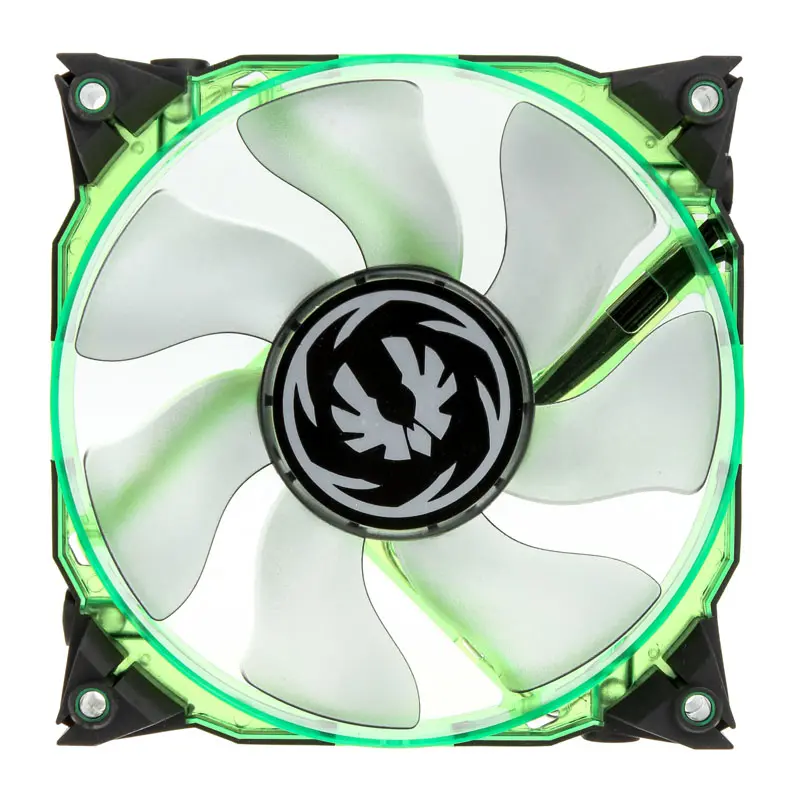 BitFenix Spectre Xtreme 120mm Fan, Frame Nero - LED Verde - immagine 3