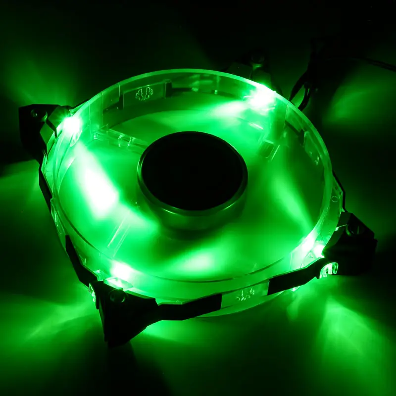 BitFenix Spectre Xtreme 120mm Fan, Frame Nero - LED Verde - immagine 5