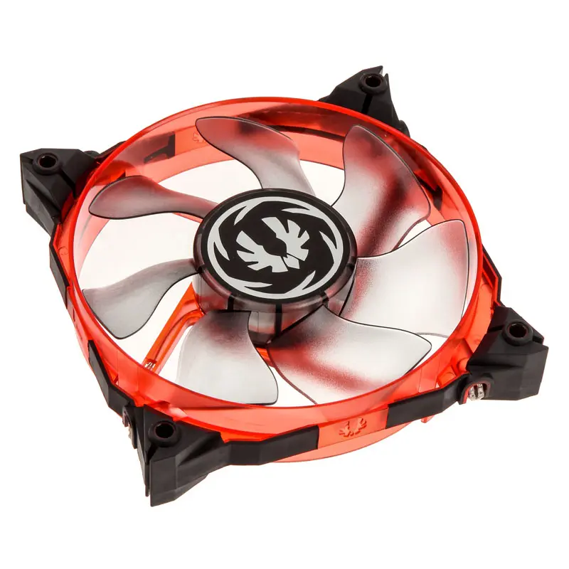 BitFenix Spectre Xtreme 120mm Fan, Frame Nero - LED Rosso - immagine 2