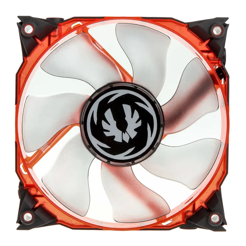 BitFenix Spectre Xtreme 120mm Fan, Frame Nero - LED Rosso - immagine 3