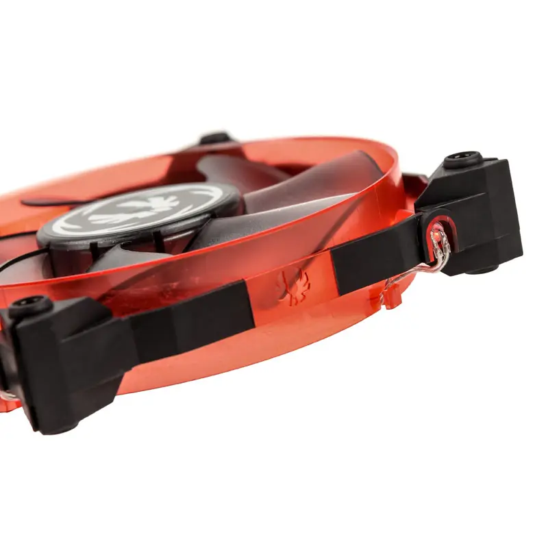 BitFenix Spectre Xtreme 120mm Fan, Frame Nero - LED Rosso - immagine 4