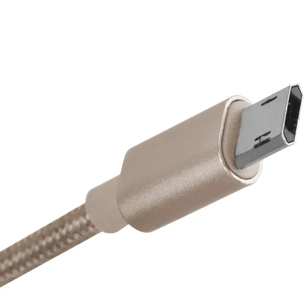 Silverstone SST-CPU01G Cavo USB-A / Micro-B, Oro - 1m - immagine 2