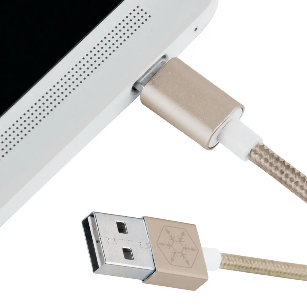 Silverstone SST-CPU01G Cavo USB-A / Micro-B, Oro - 1m - immagine 4