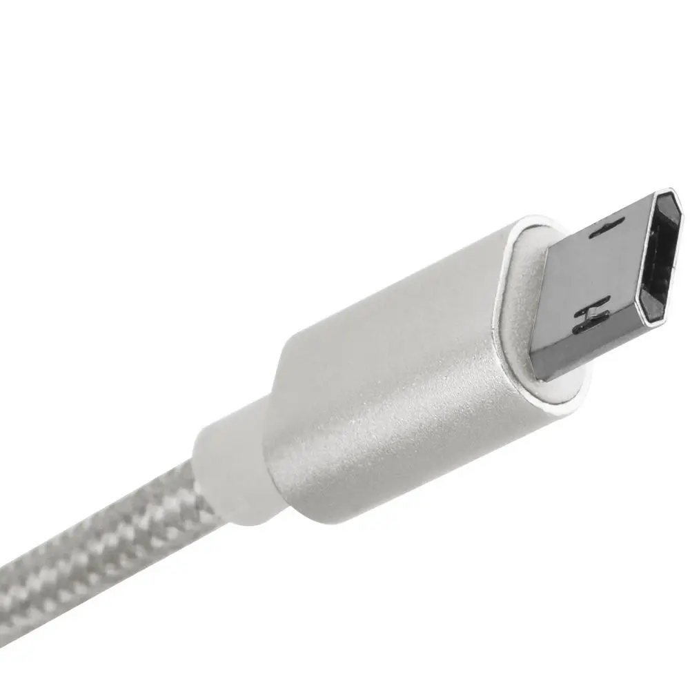 Silverstone SST-CPU01S Cavo USB-A / Micro-B, Argento - 1m - immagine 2