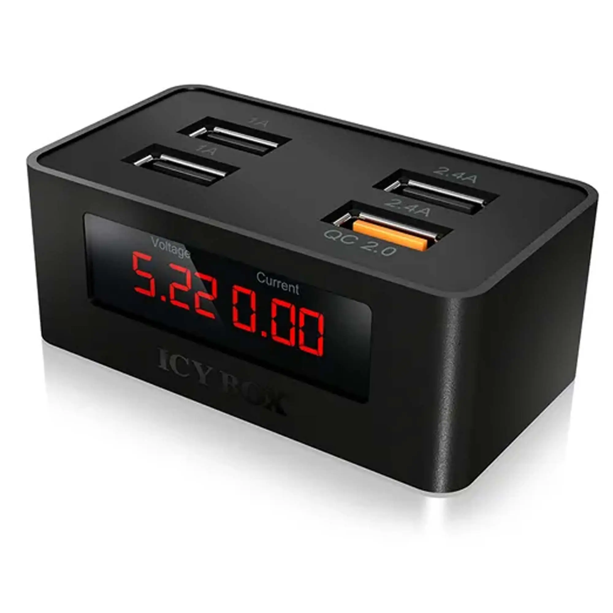 Icy Box IB-CH403 USB Fast Charger con 4 porte