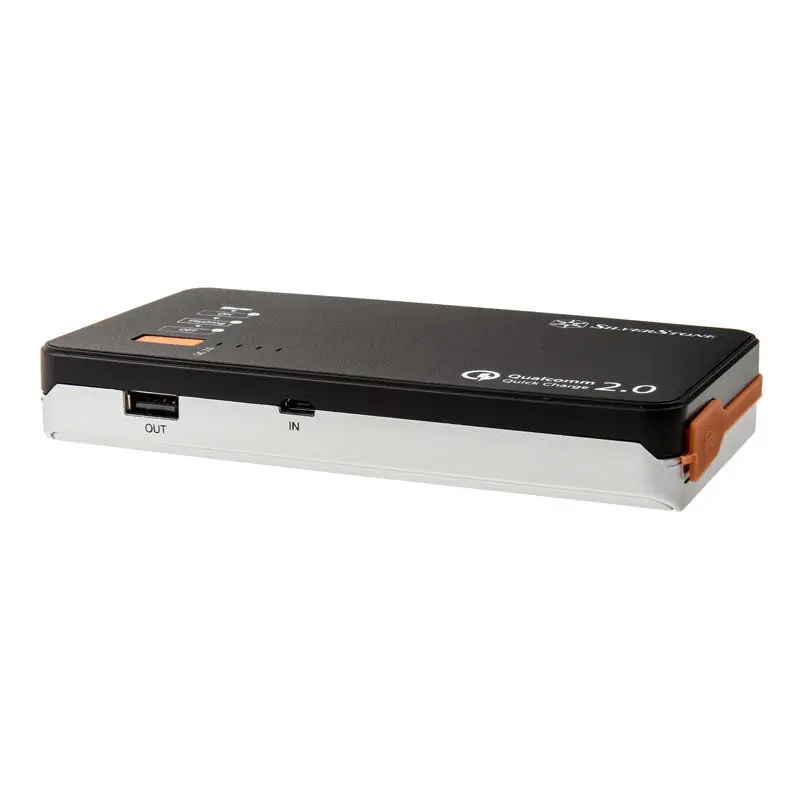 Silverstone SST-PB06BS 10.000mAh Power Bank con QC 2.0 - immagine 3
