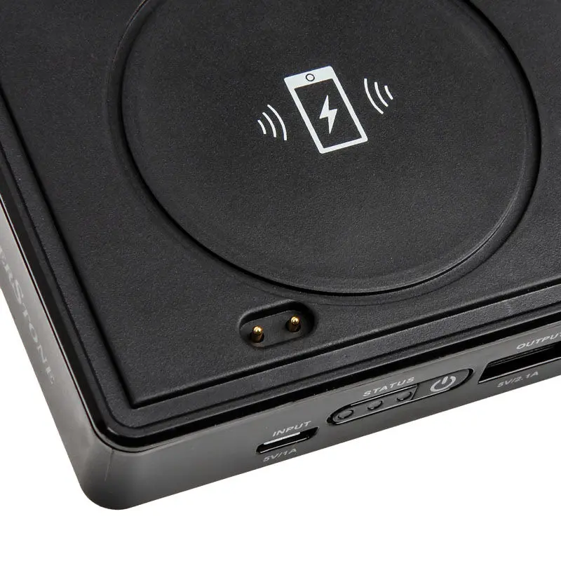 Silverstone SST-QIB052 5.200mAh Power Bank con ricarica Wireless Qi - immagine 4
