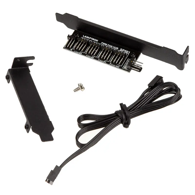 Lamptron SP501 PWM Hub per Slot PCI - Nero - immagine 4