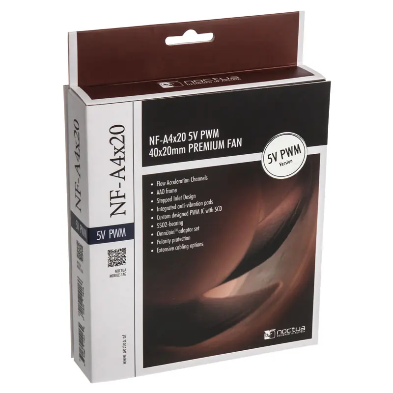 Noctua NF-A4x20 5V PWM Fan - 40mm - immagine 7