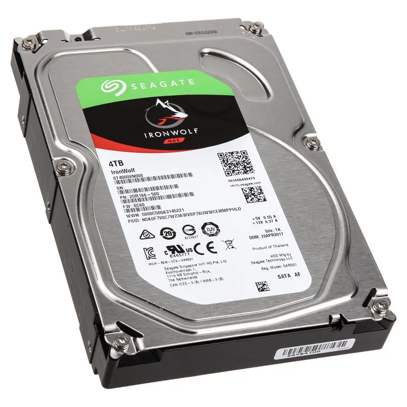 Seagate IronWolf Pro ST4000NE001, SATA 6 Gb/s, 7200 rpm, 3,5 pollici - 4 TB *Ricondizionato*