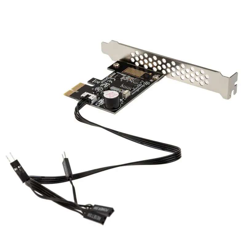 Silverstone SST-ES02-PCIE 2.4G Telecomando Wireless con Interruttore Power/Reset - immagine 2