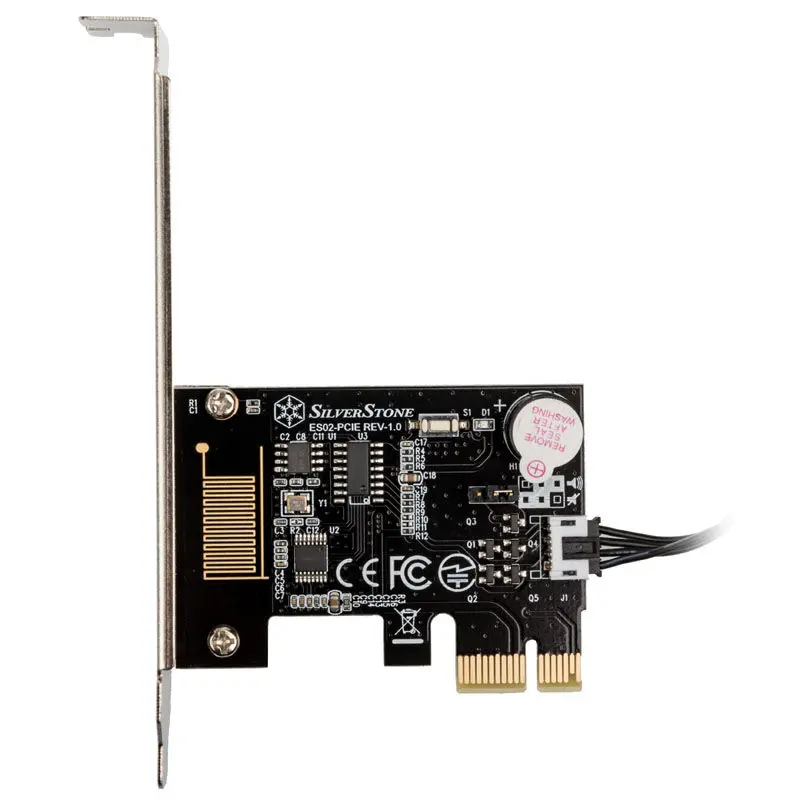 Silverstone SST-ES02-PCIE 2.4G Telecomando Wireless con Interruttore Power/Reset - immagine 3