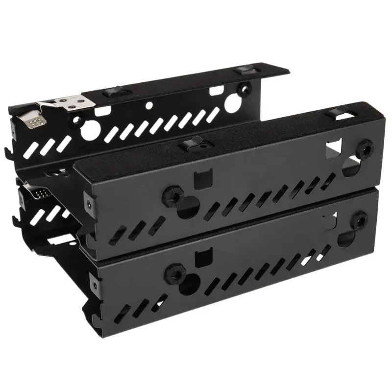 Phanteks Stackable HDD Bracket 2x 3,5 pollici, Impilabile - Nero