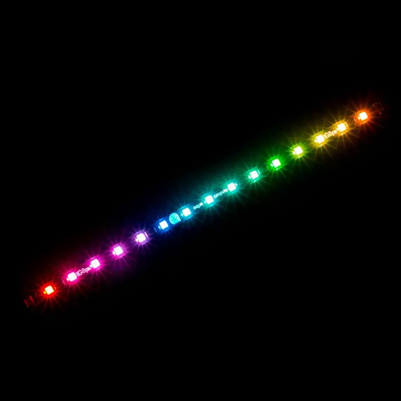aqua computer RGBpx LED Strip 32cm, 15 addressable LEDs - immagine 2