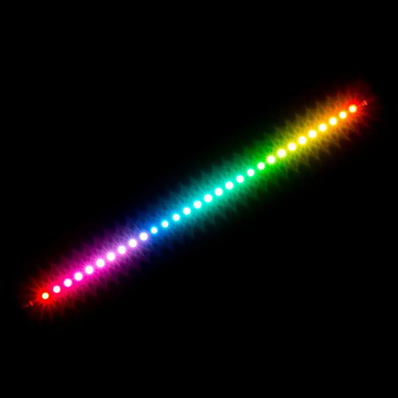 aqua computer RGBpx LED Strip 27,3cm, 30 addressable LEDs - immagine 2