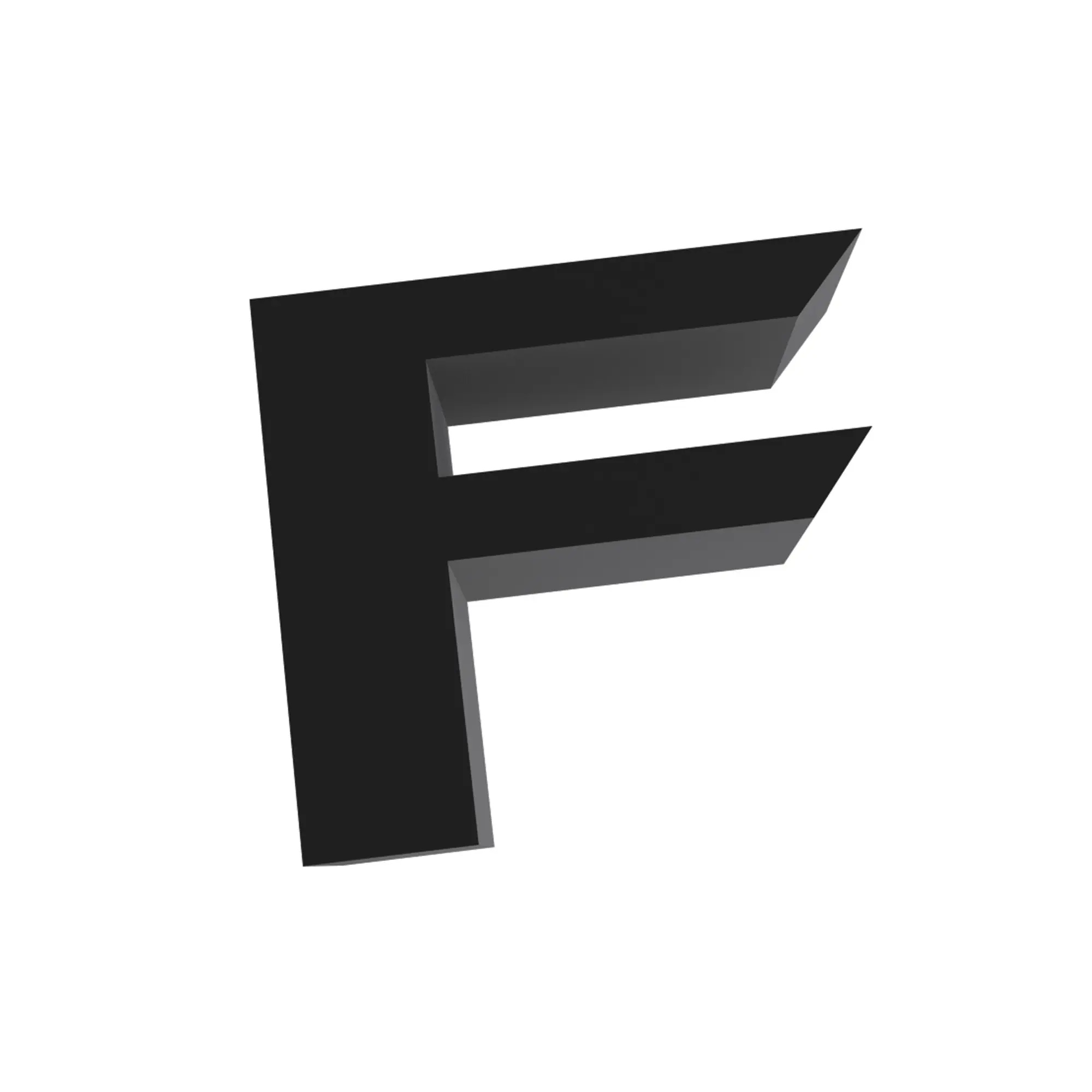 Asus ROG Fonts - 3D Print - F