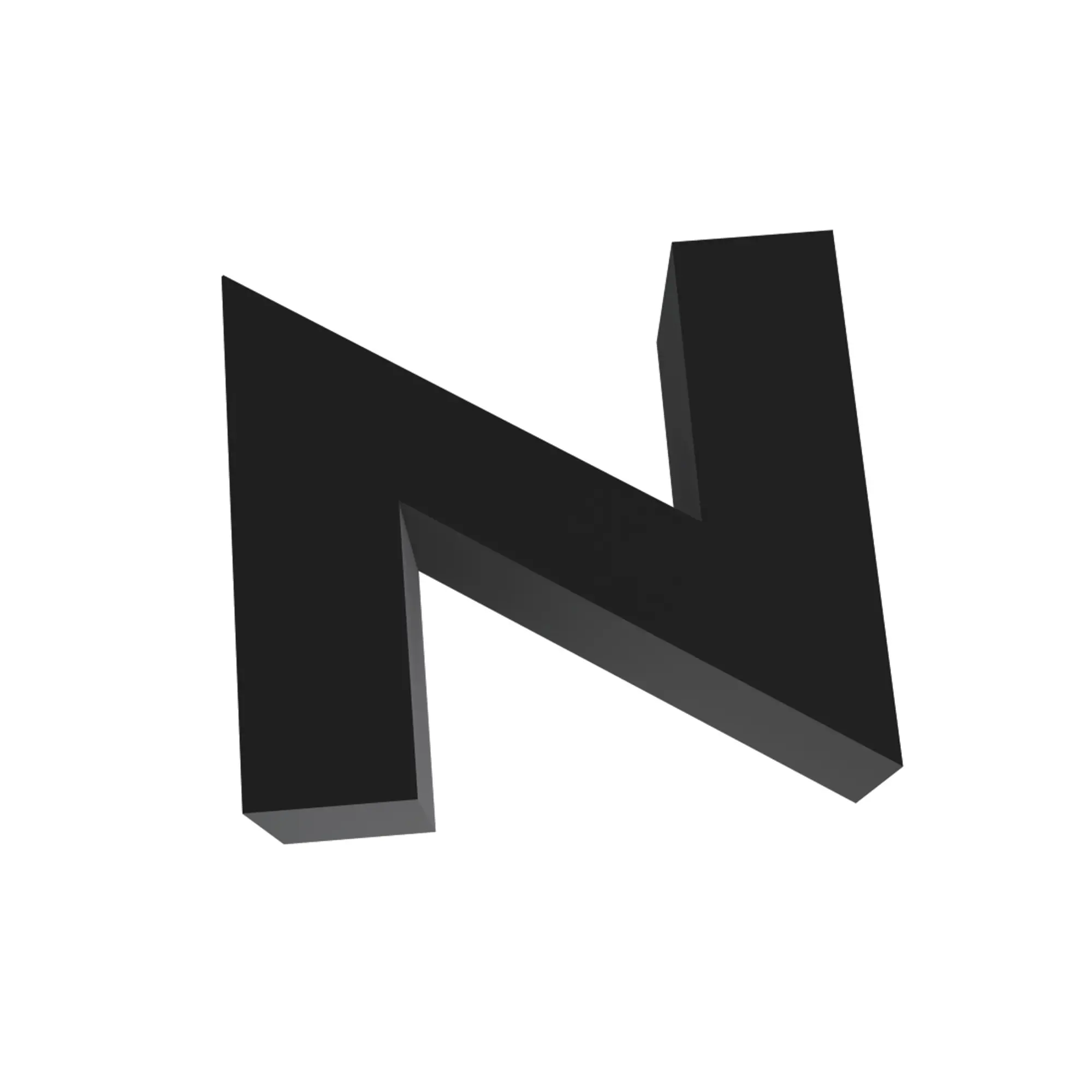 Asus ROG Fonts - 3D Print - N