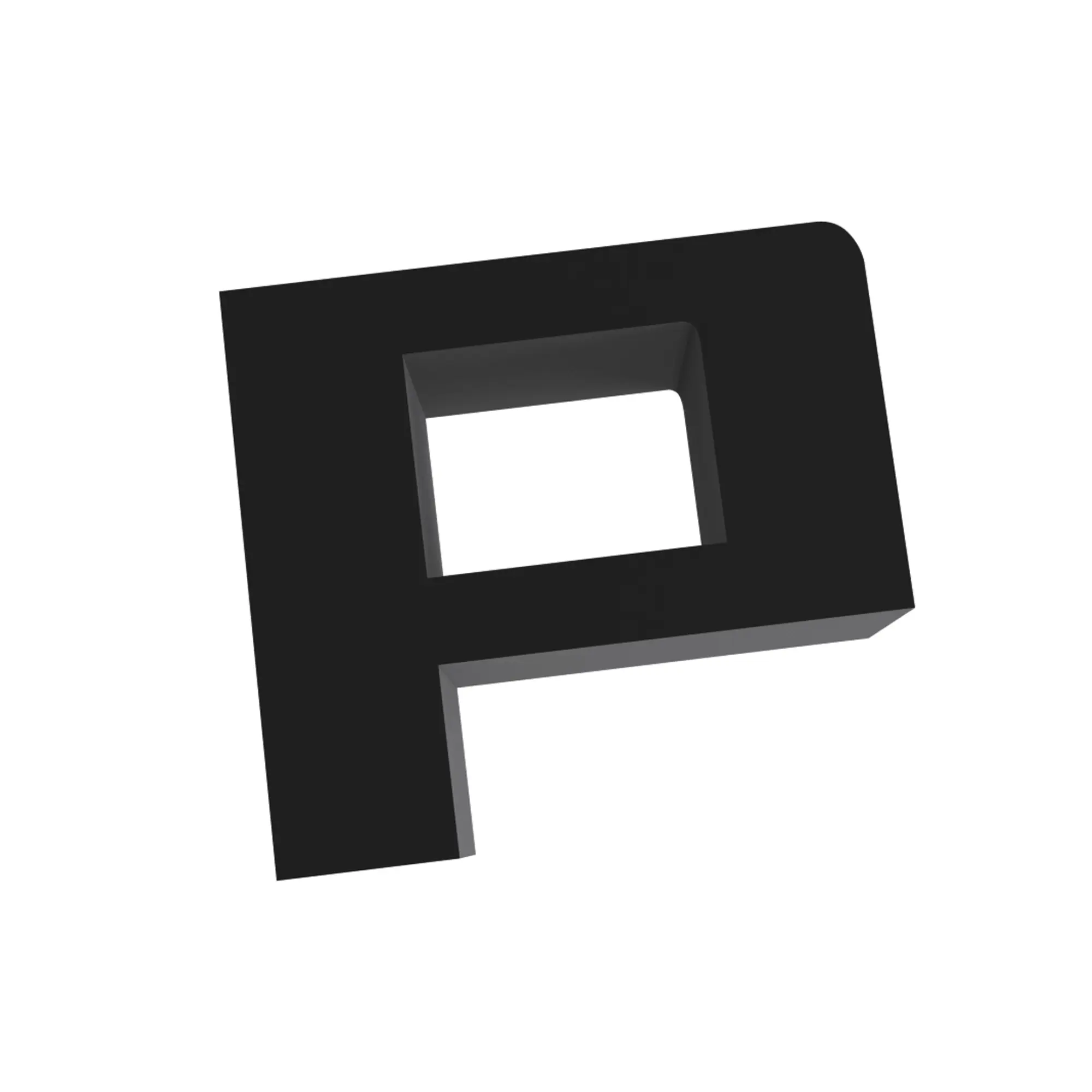 Asus ROG Fonts - 3D Print - P