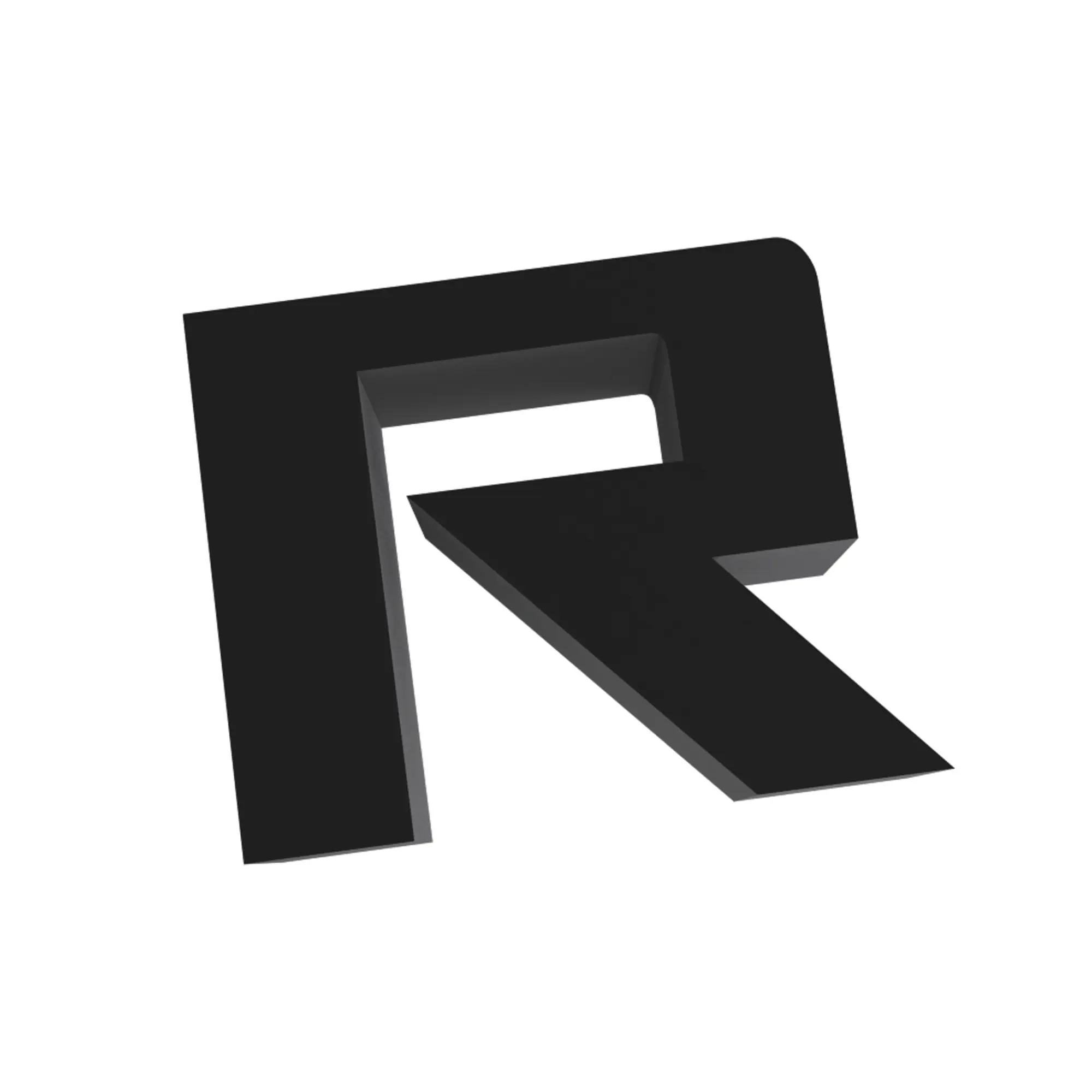 Asus ROG Fonts - 3D Print - R