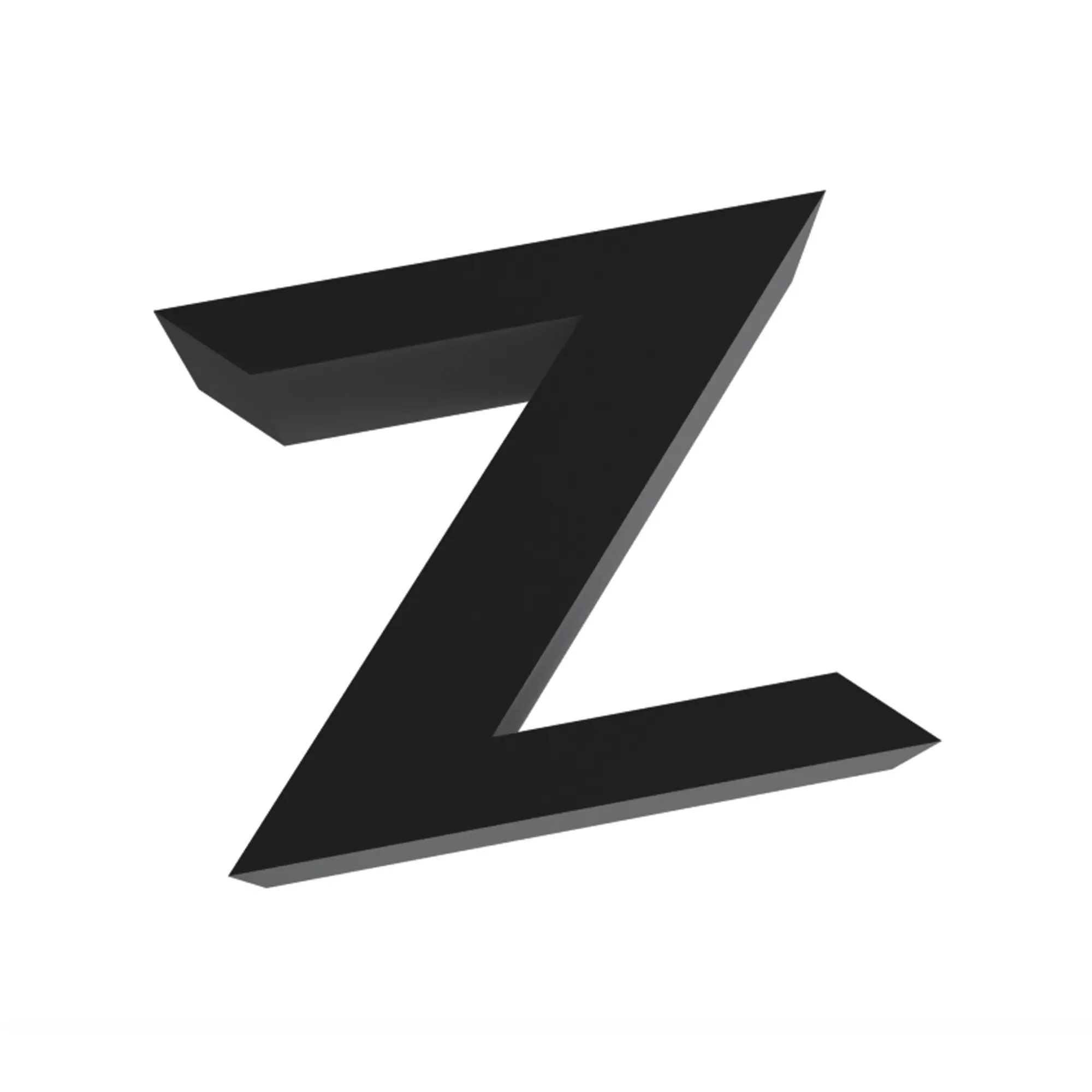Asus ROG Fonts - 3D Print - Z