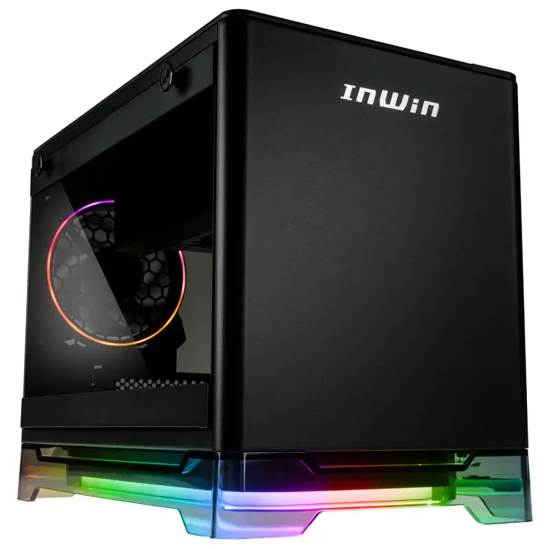 InWin A1 Plus Case Mini-ITX con PSU 650 Watt - Nero