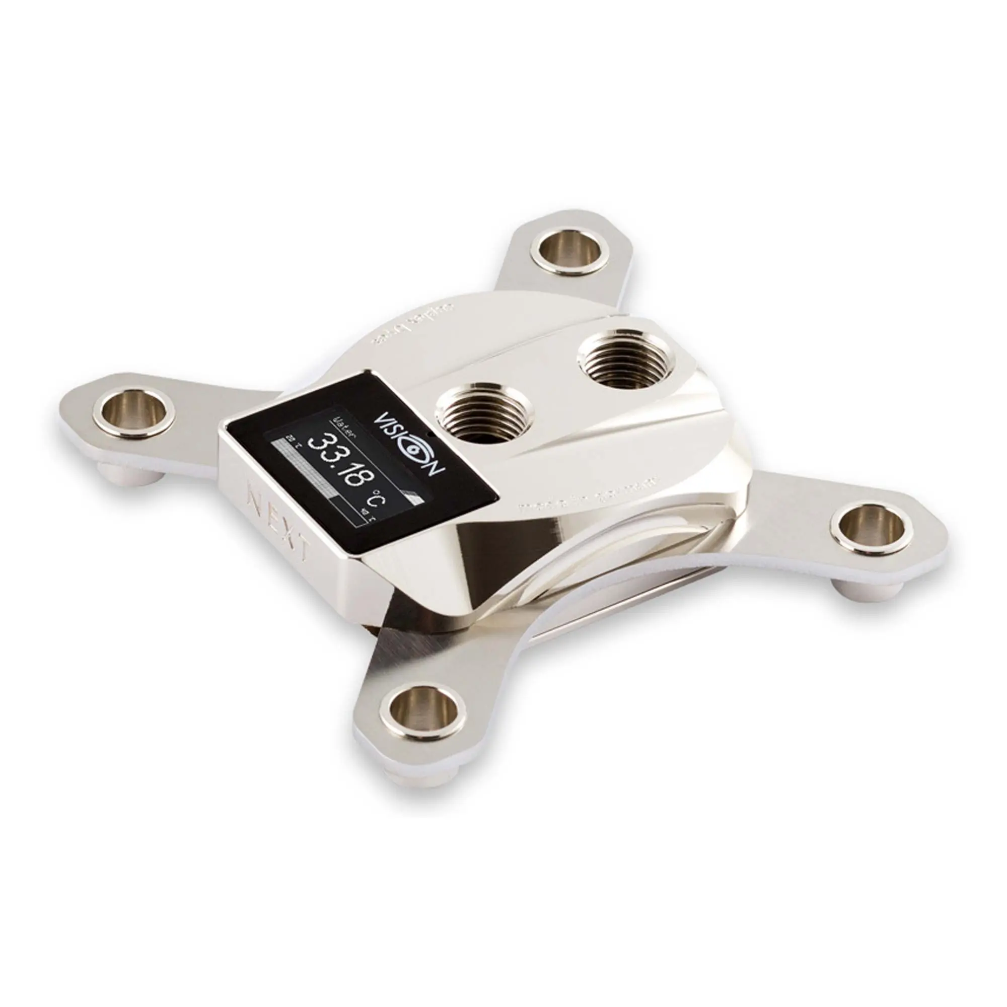 aqua computer Cuplex Kryos NEXT con VISION per Socket 115X - Nickel