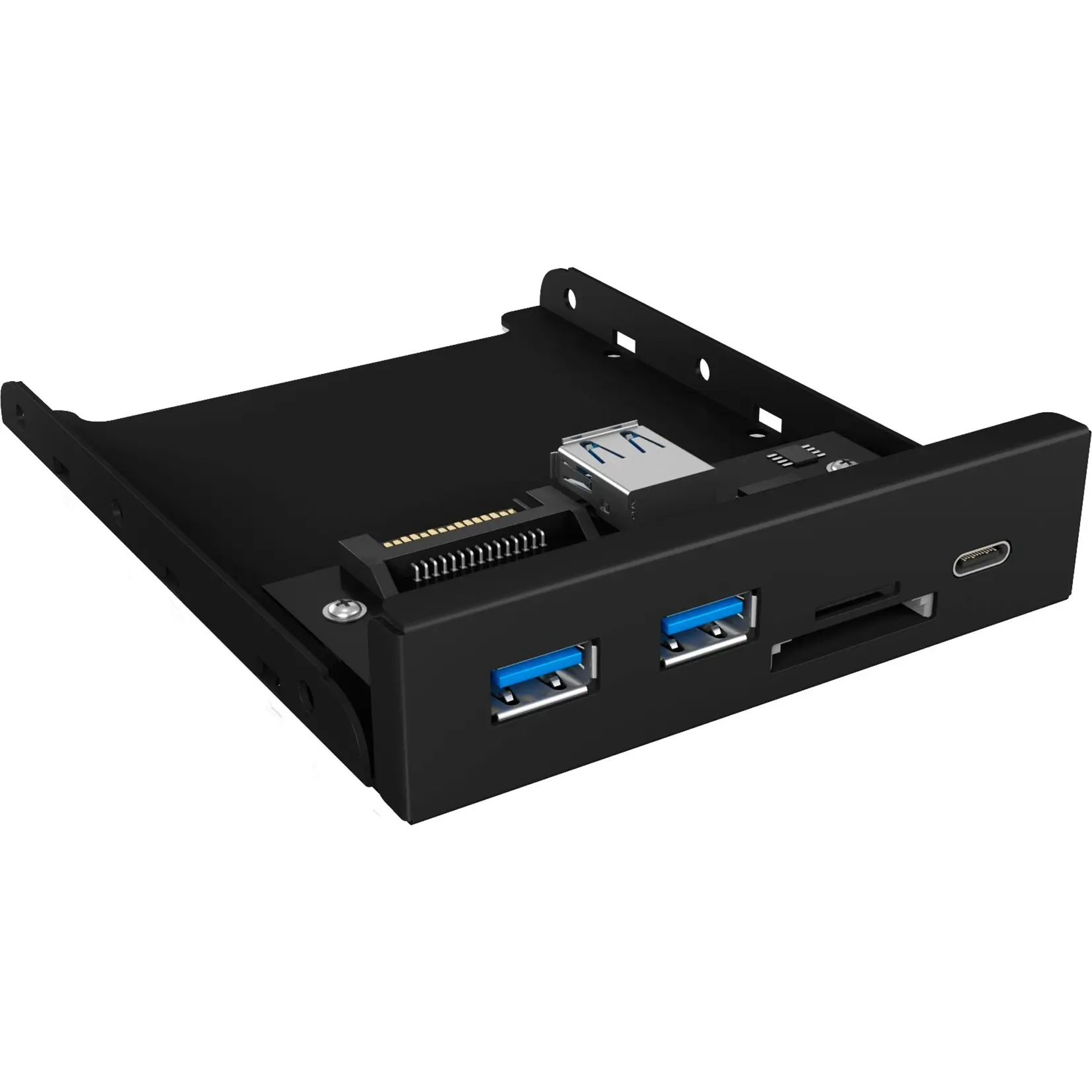 Icy Box IB-HUB1417-i3, 2x Porte USB 3.0, 1x USB 3.0 Type C