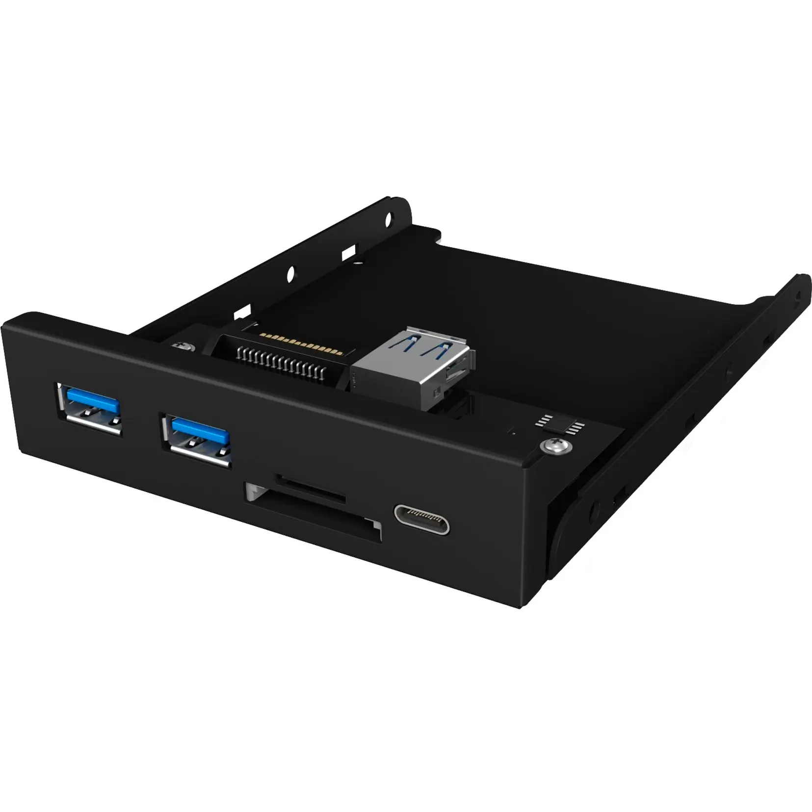 Icy Box IB-HUB1417-i3, 2x Porte USB 3.0, 1x USB 3.0 Type C - immagine 3