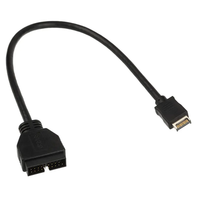 Kolink Adattatore Interno USB 3.1 / USB 3.0 - 25cm, Nero - immagine 2