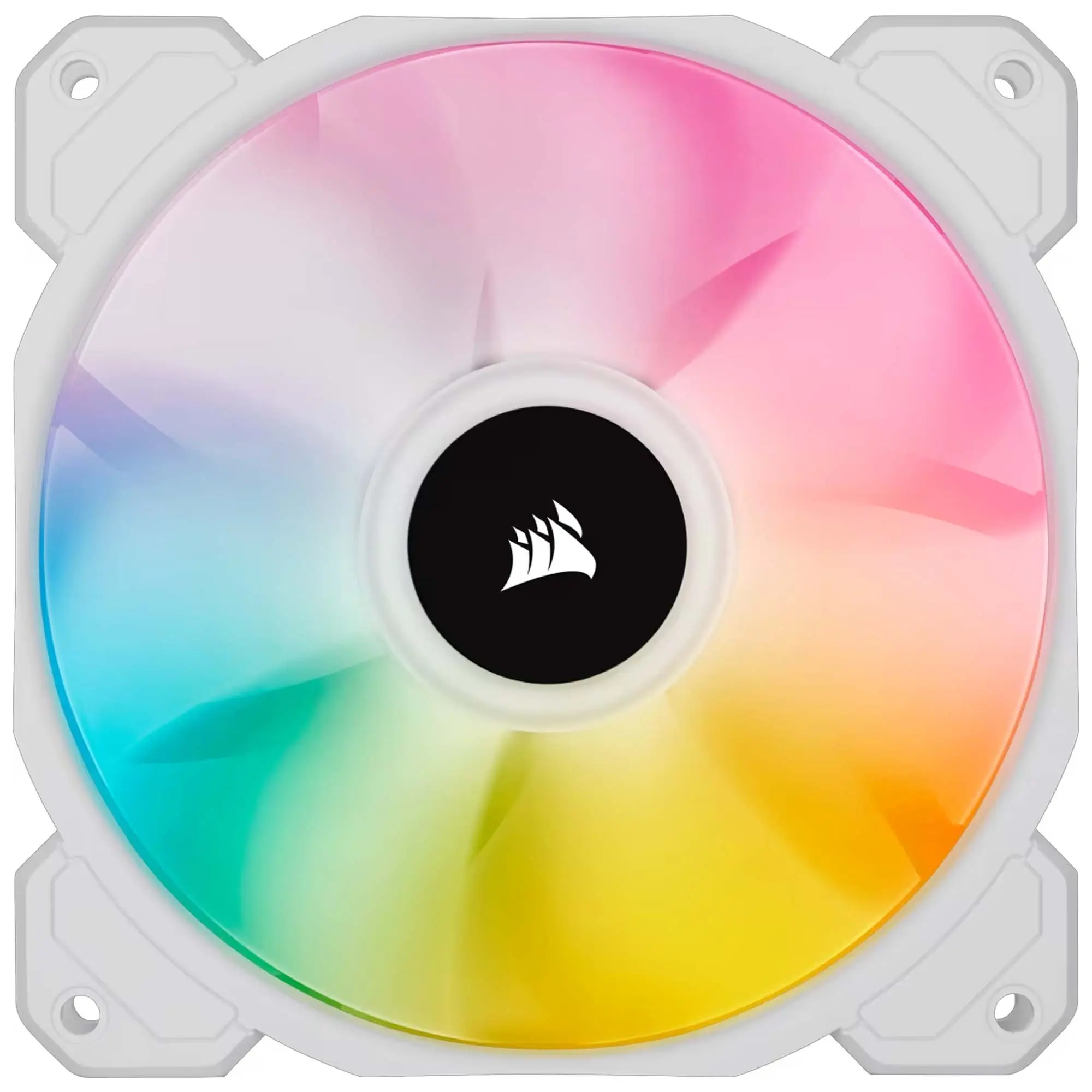 Corsair iCUE SP120 RGB ELITE Performance 120mm PWM Fan, White - 120 mm - immagine 2