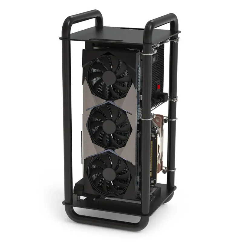 Streacom DA6 Mini-ITX - Nero - immagine 5
