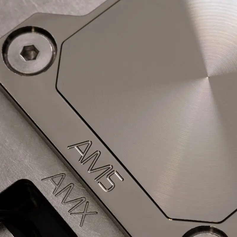 EK Water Blocks EK-Quantum Velocity² D-RGB - AM5 Nickel + Plexi - immagine 3