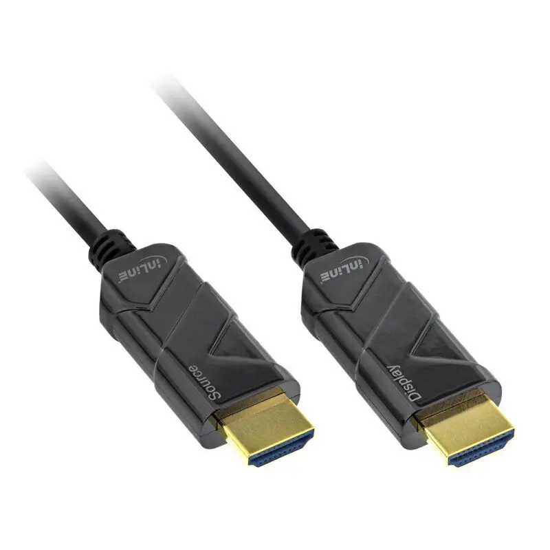 InLine Cavo HDMI 8K4K AOC, nero - 15m