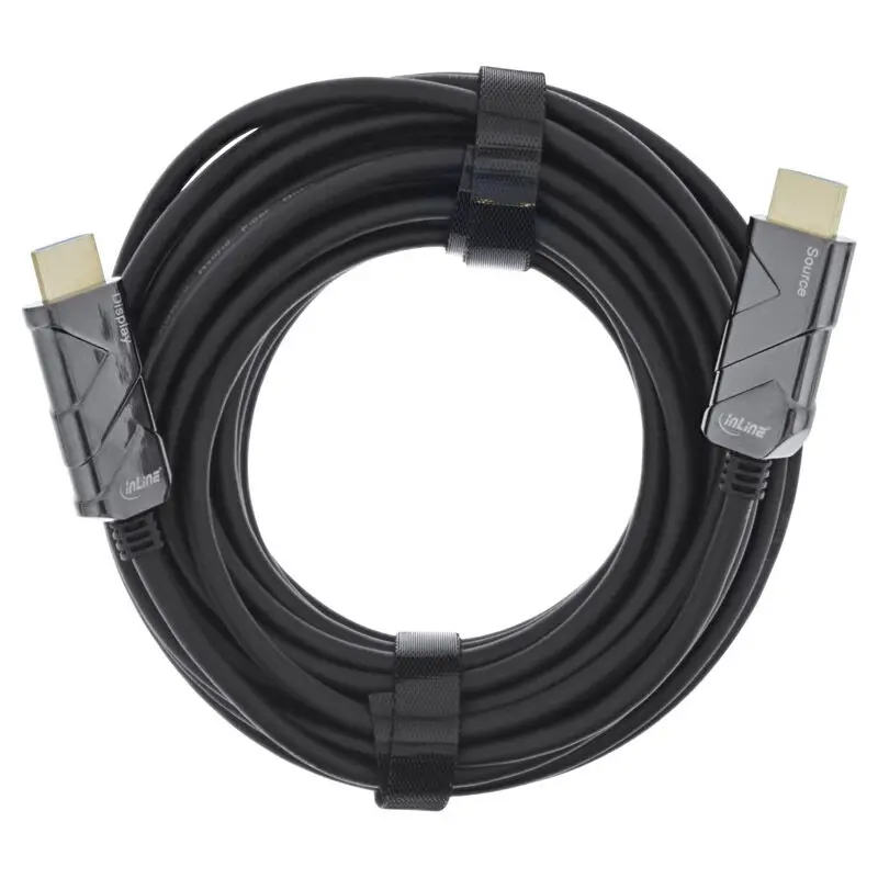 InLine Cavo HDMI 8K4K AOC, nero - 15m - immagine 2