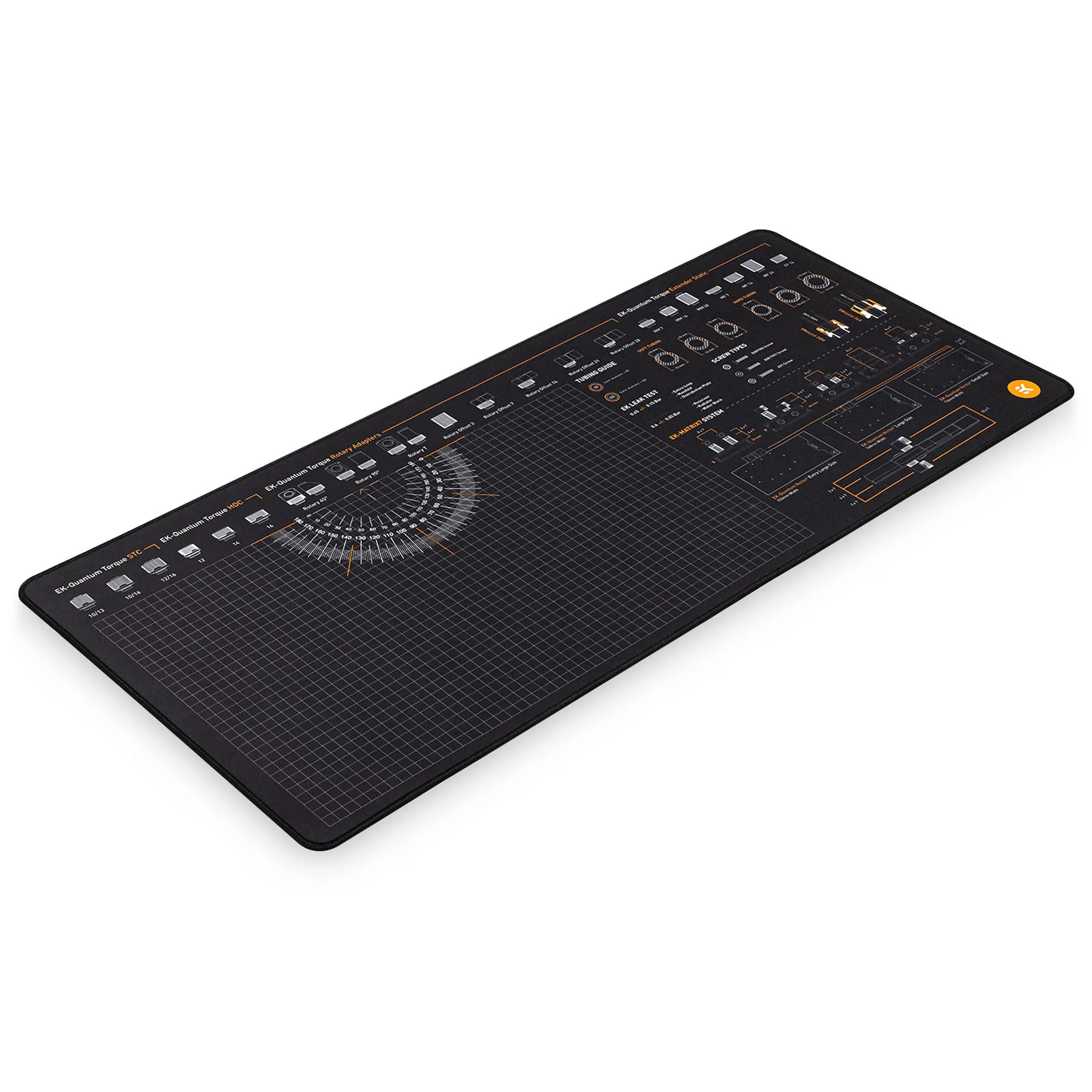 EK Water Block EK-Loot Mousepad Quantum Dimension L - Nero