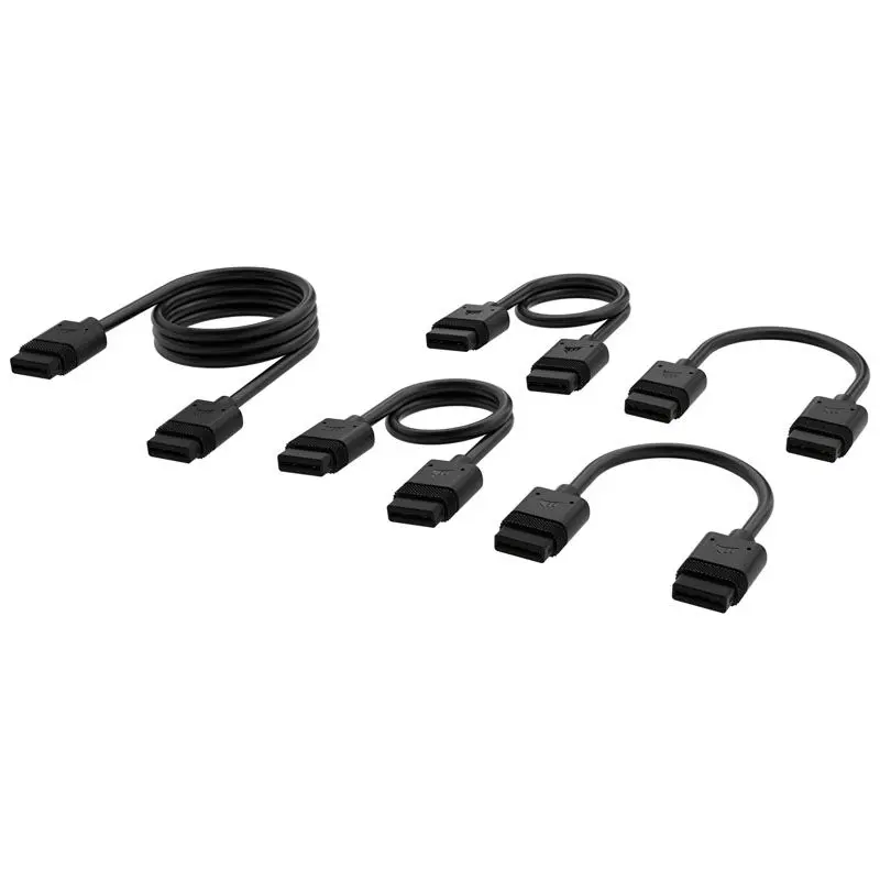Corsair iCUE LINK Cable Kit con Connettori Dritti - Nero
