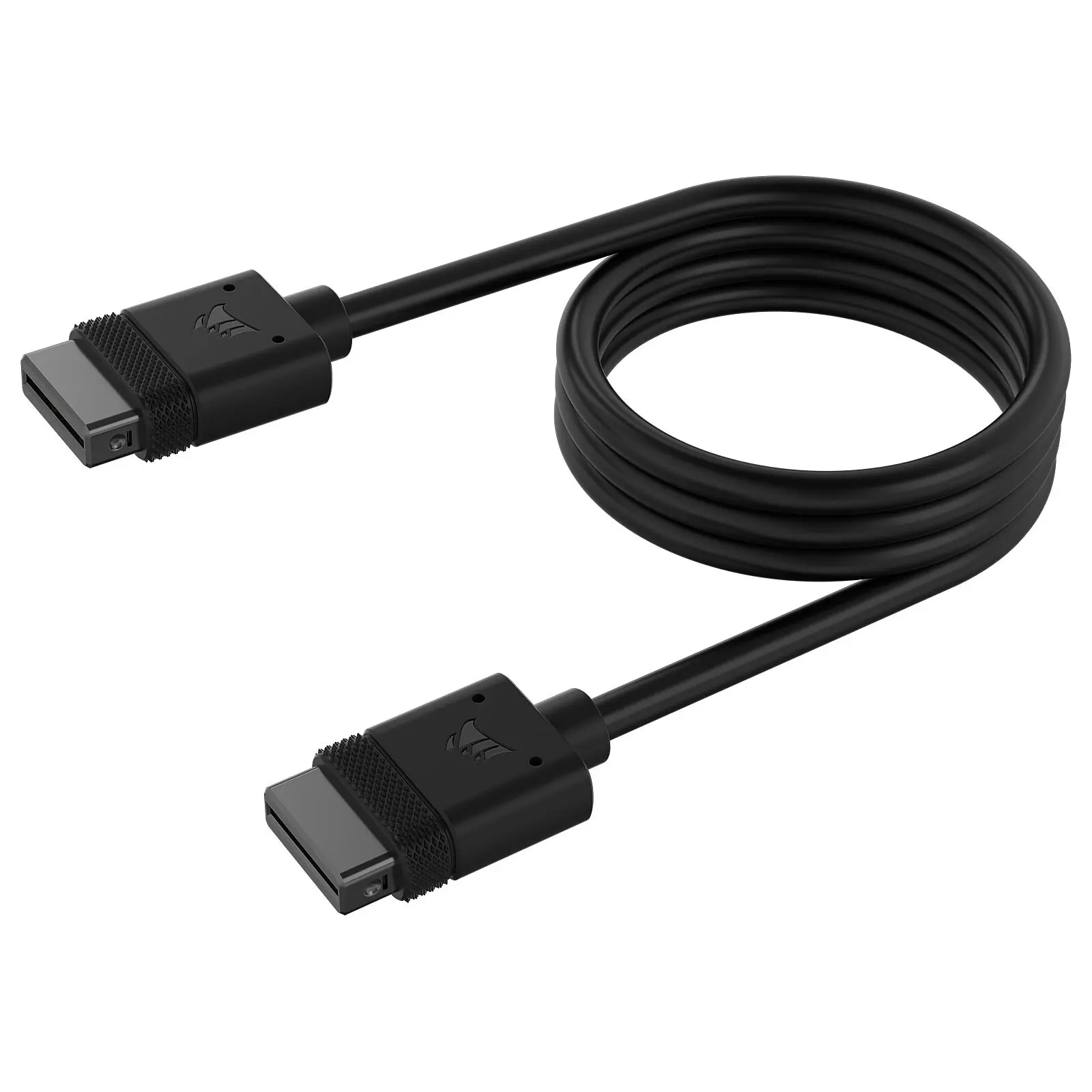 Corsair iCUE LINK Cable, 1x 600mm con Connettori Dritti - Nero