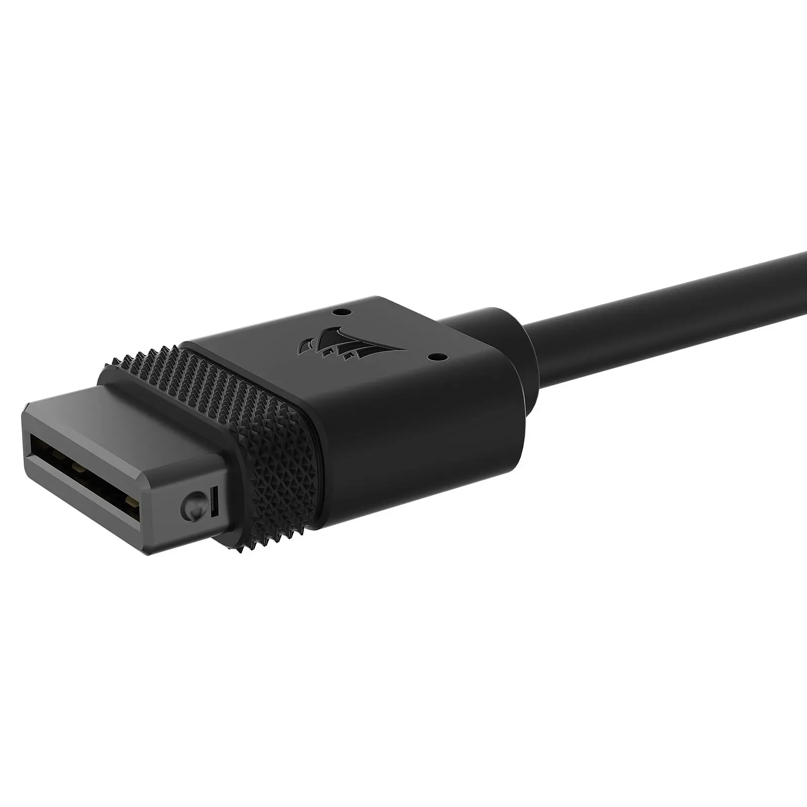 Corsair iCUE LINK Cable, 1x 600mm con Connettori Dritti - Nero - immagine 2