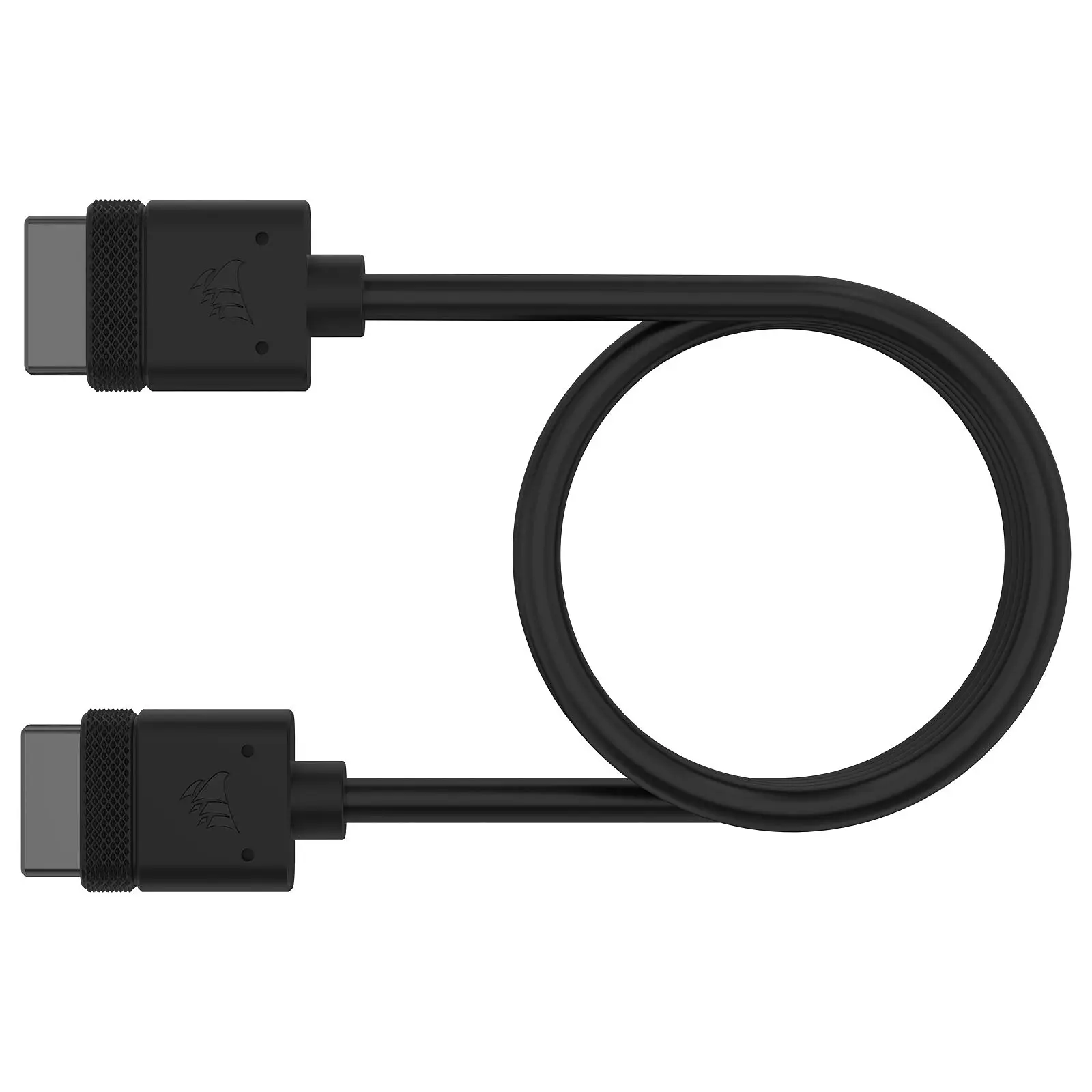 Corsair iCUE LINK Cable, 1x 600mm con Connettori Dritti - Nero - immagine 3