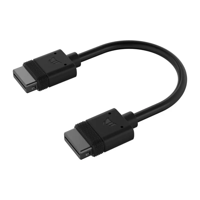 Corsair iCUE LINK Cable, 2x 100mm con Connettori Dritti - Nero - immagine 4