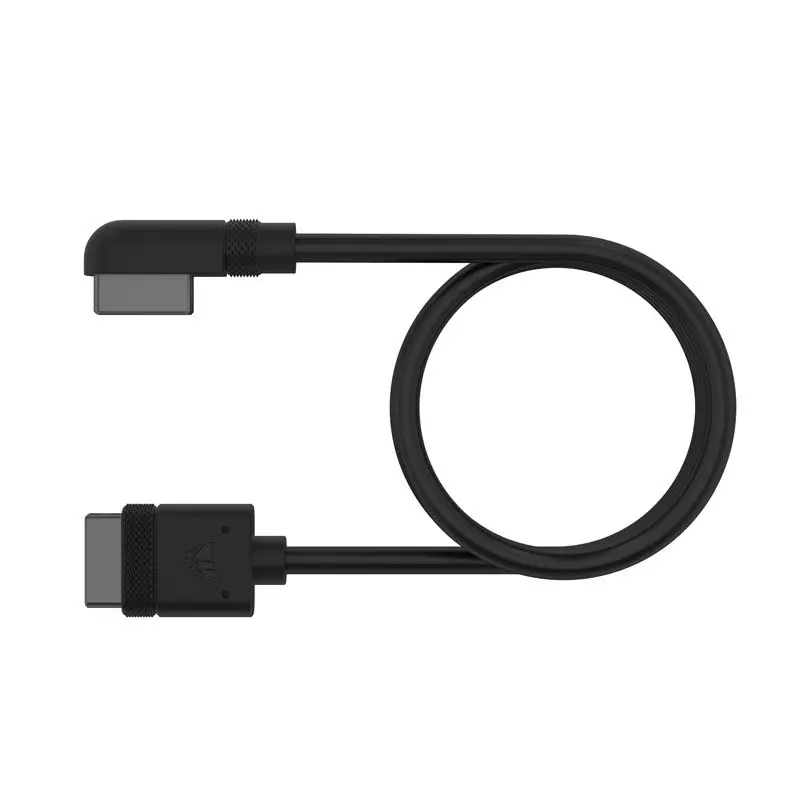 Corsair iCUE LINK Cable, 1x 600mm con Connettore 90° - Nero - immagine 5