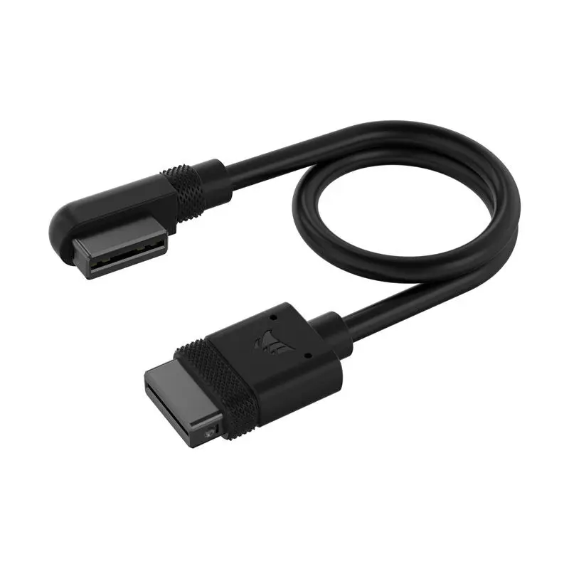 Corsair iCUE LINK Cable, 2x 200mm con Connettore 90° - Nero - immagine 4