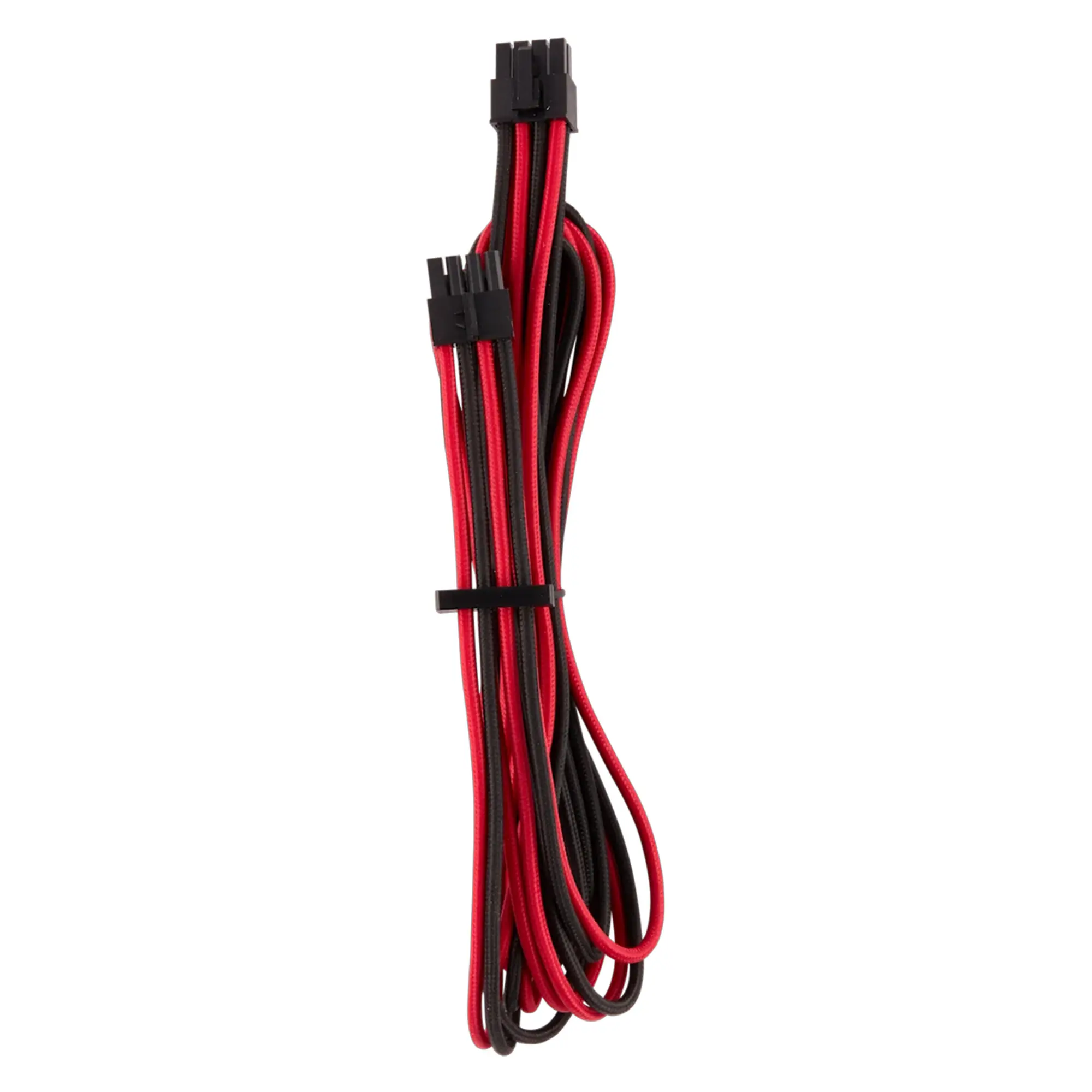 Corsair Premium Sleeved DC Cable Kit Starter, Type 5 (Generation 5) - Rosso/Nero - immagine 3