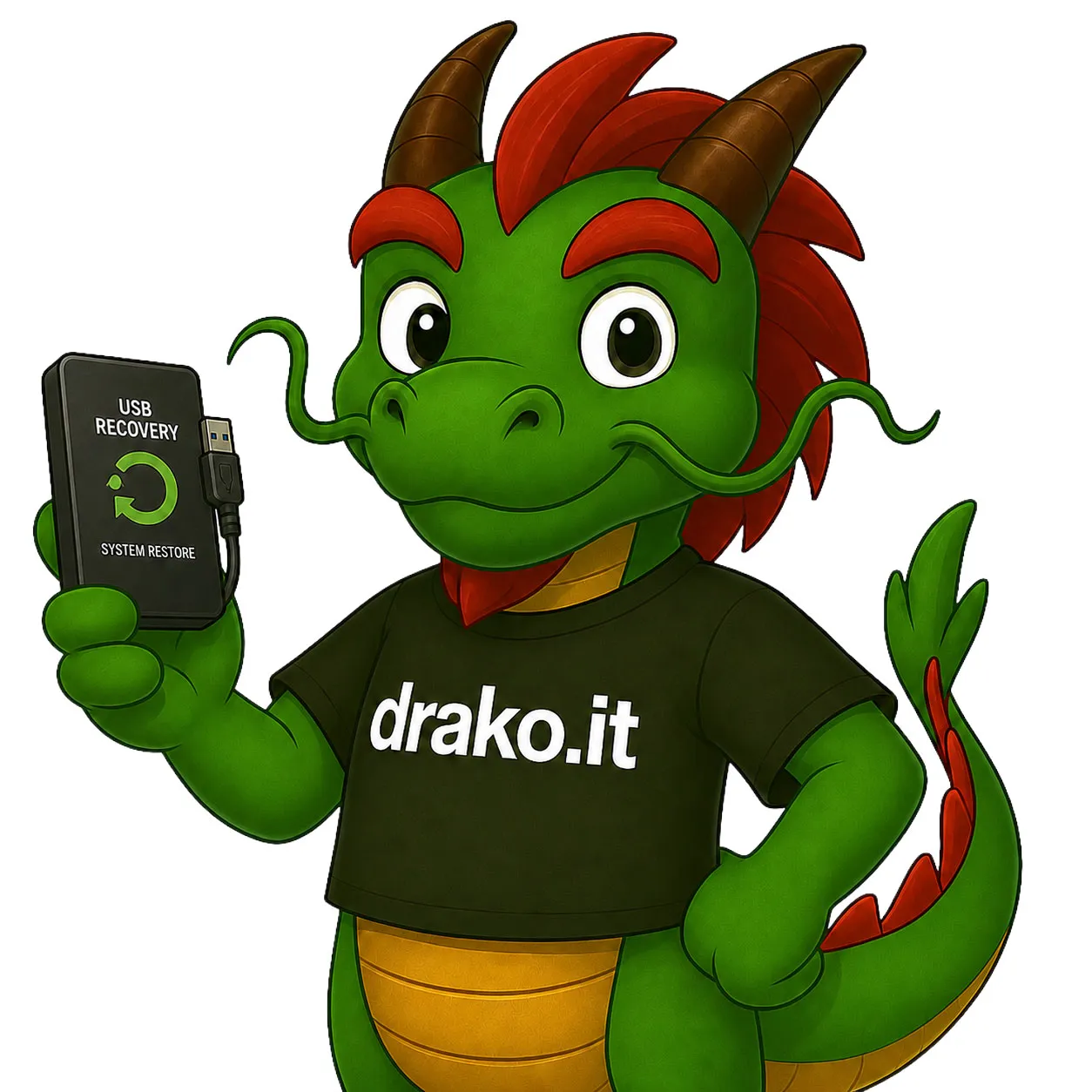 Supporto Ripristino Personalizzato Drako Gaming RIG