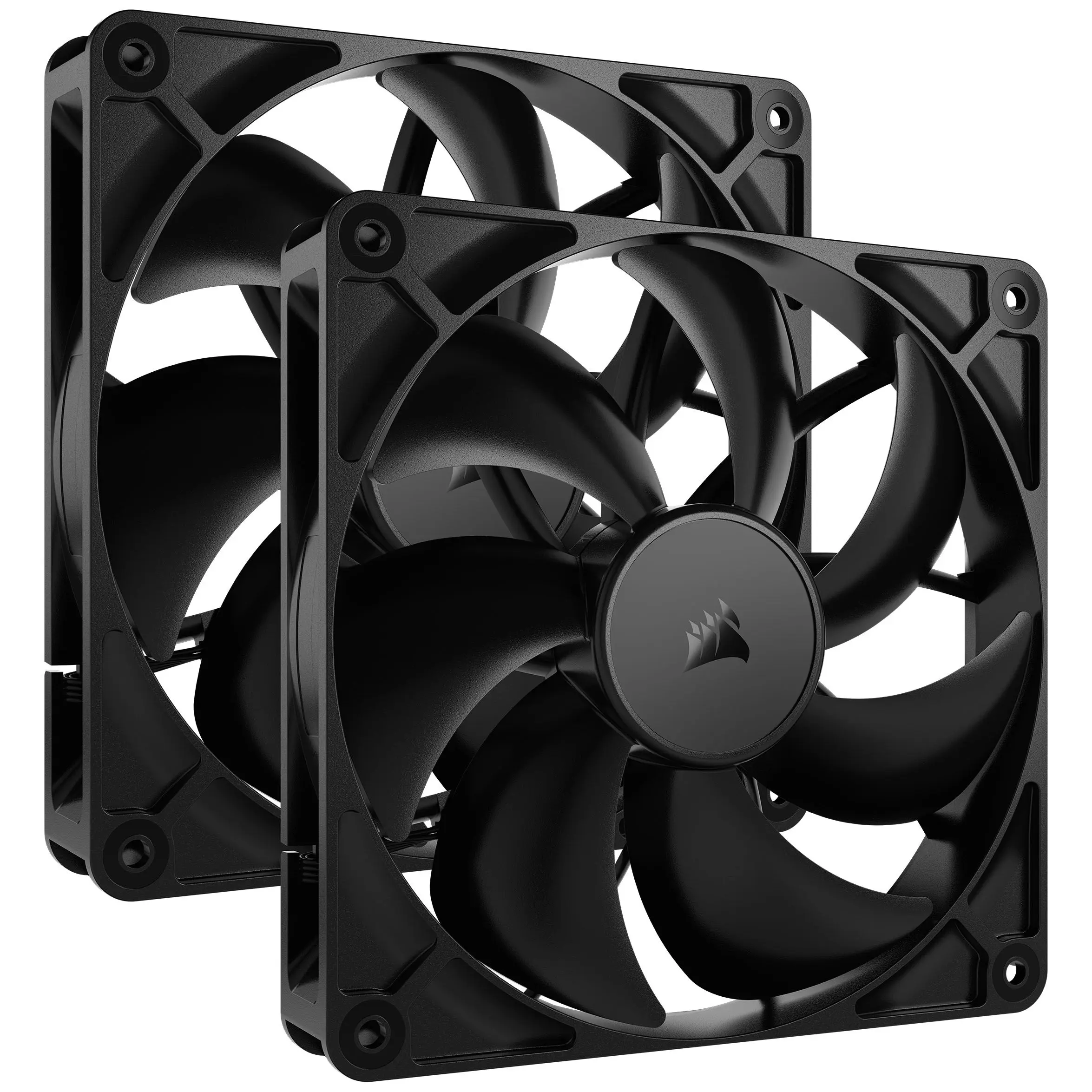 Corsair RS140, Ventola PWM - 140mm, 2 Ventole - Nero