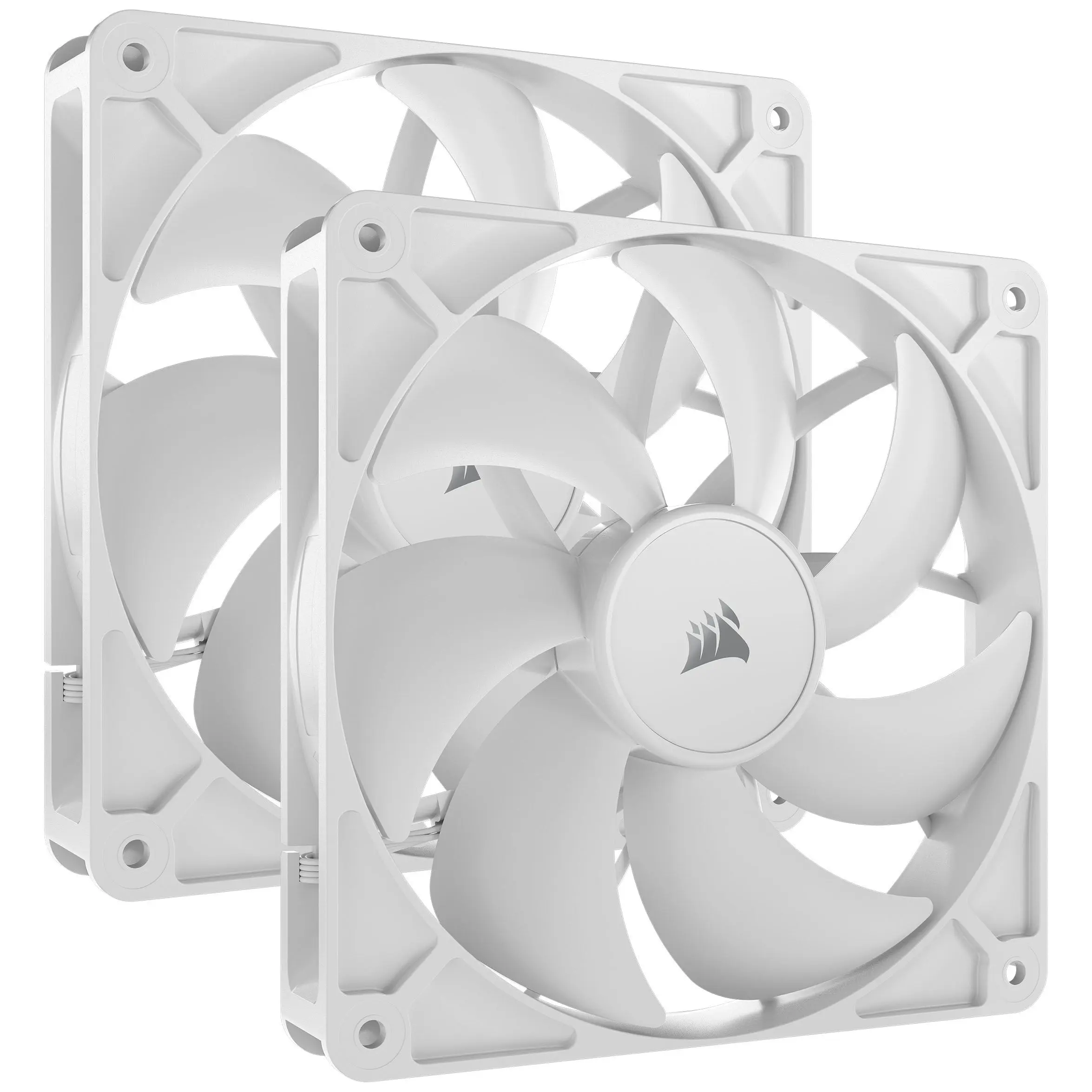 Corsair RS140, Ventola PWM - 140mm, 2 Ventole - Bianco