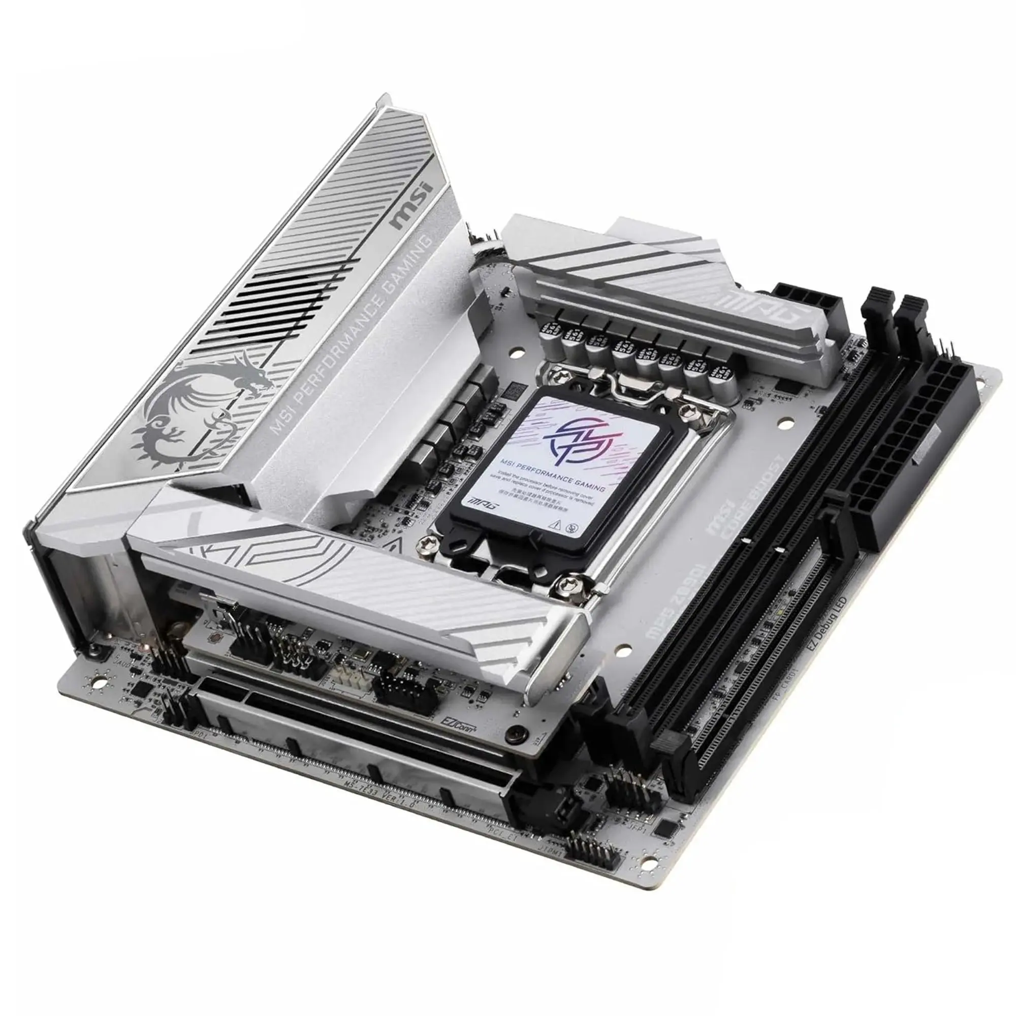 MSI MPG Z890I EDGE TI WIFI, Intel Z890 Motherboard, DDR5 - Socket 1851 - immagine 4