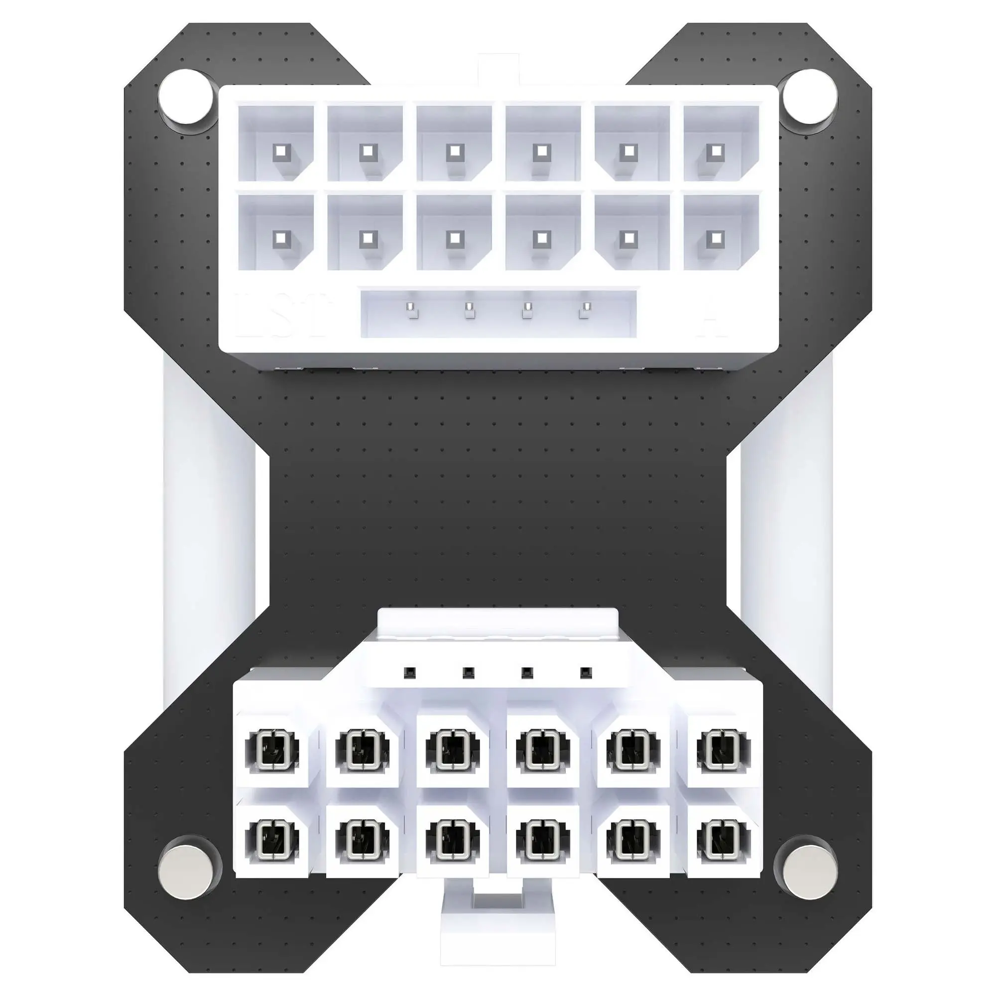 Corsair Power Bridge per GPU PCIe 5.x 180° 12V-2x6 - Stile A - Bianco - immagine 3